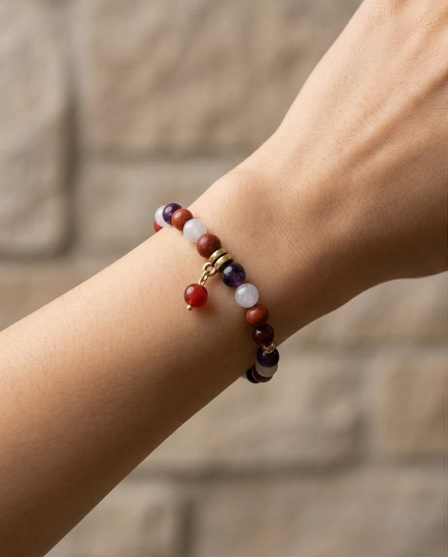 Pulsera de Piedras Naturales Aries