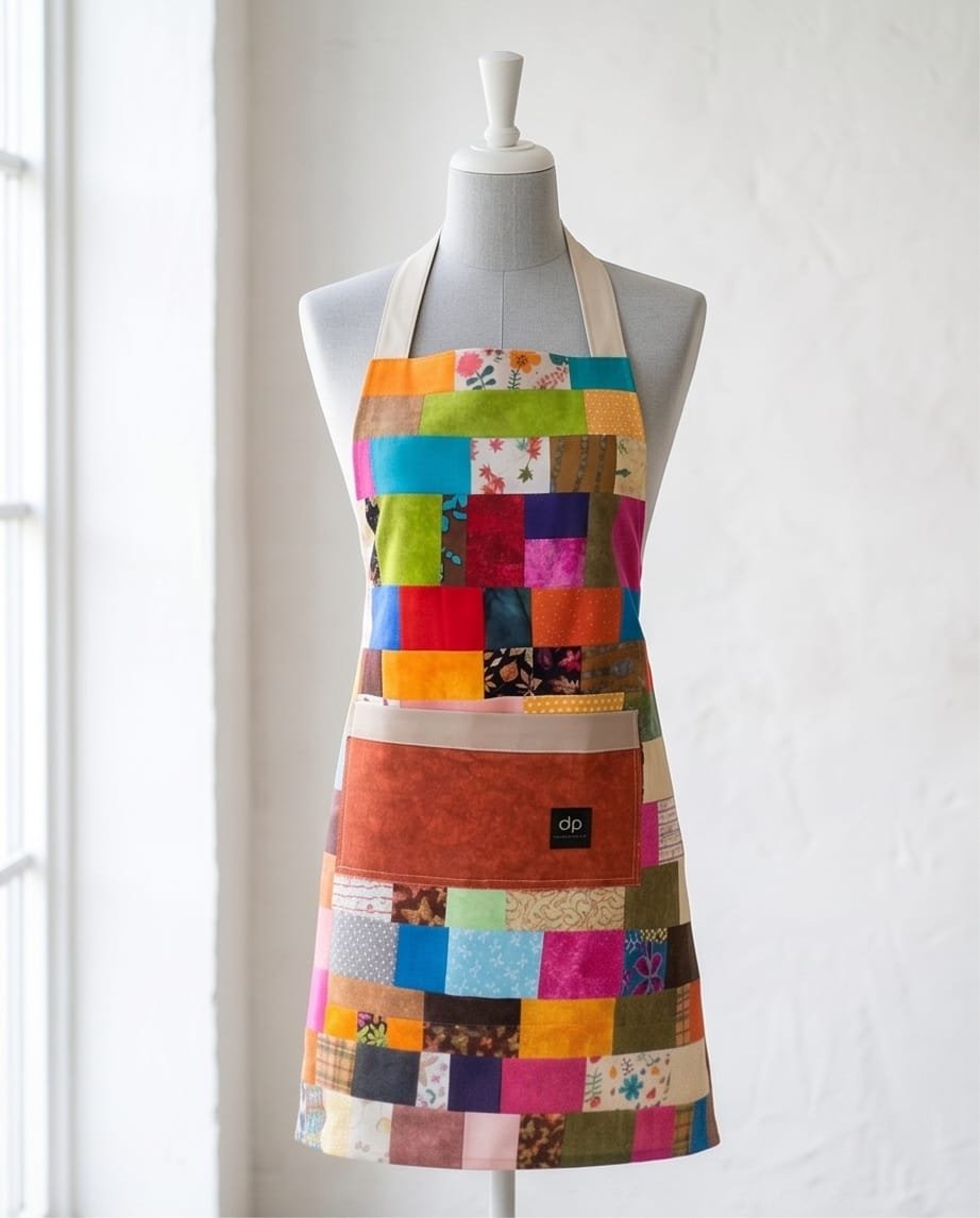 Delantal de cocina Patchwork