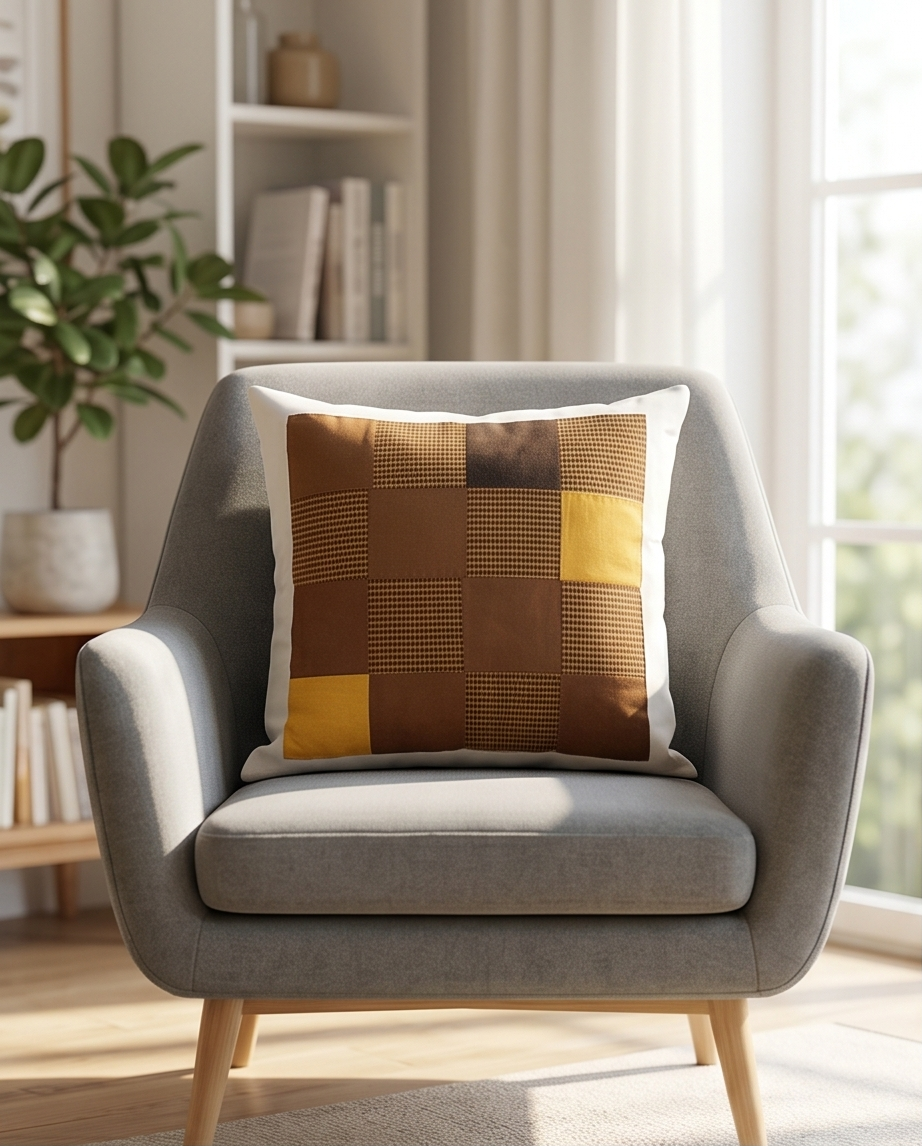 Cojín decorativo Patchwork