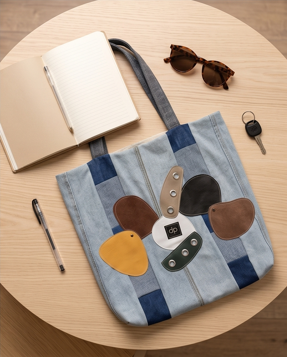 Totebag Mezclilla Colecction Fusion